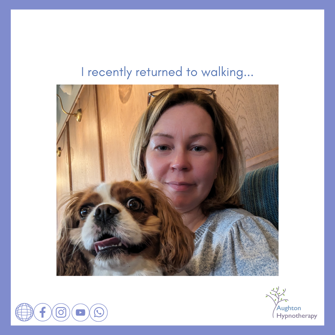 I recently returned to walking…