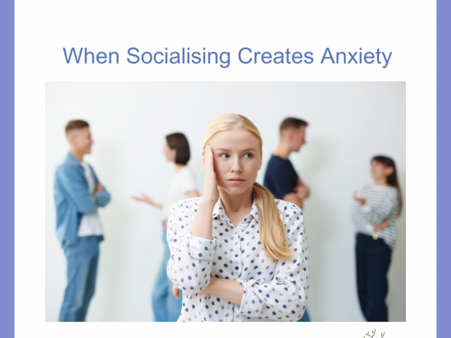 When Socialising Creates Anxiety